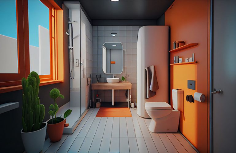 How to maximize space in a small bathroom remodel?