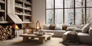 What is rustic Scandinavian-style