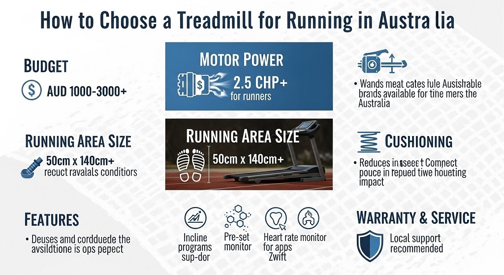Treadmill motor power comparison for runners