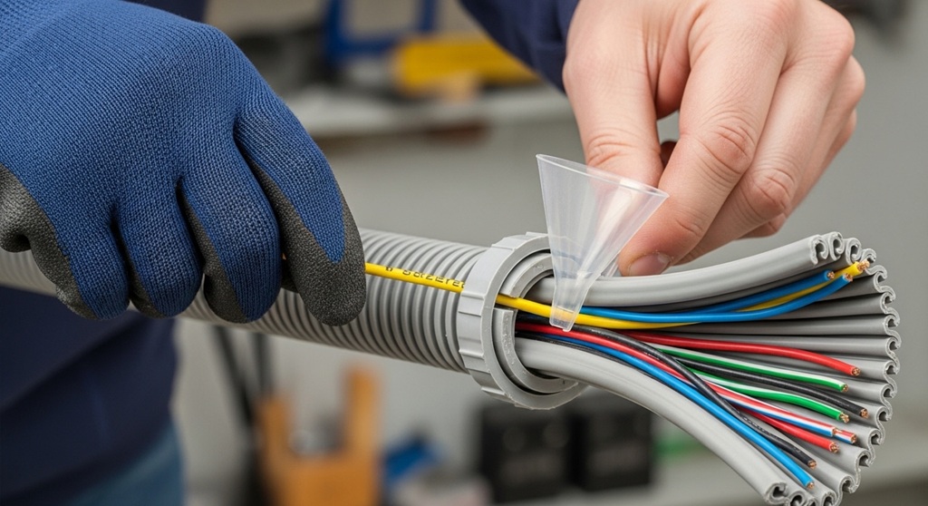 Proper conduit fill calculation chart for safe wire pulling