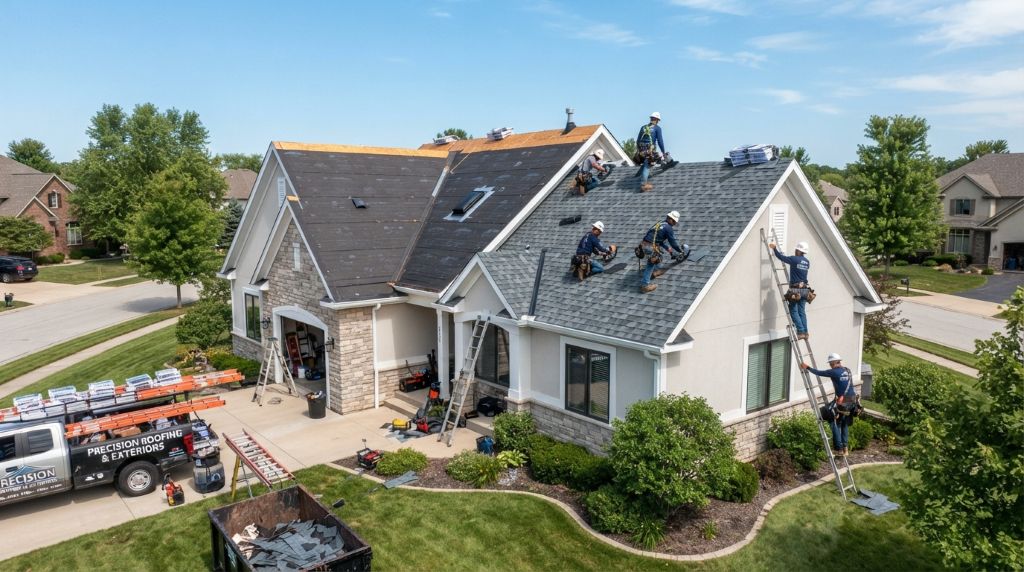 Choosing roofing materials and contractors for replacement